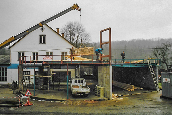 1999 Zubau Schauraum